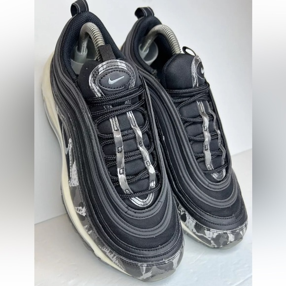 Nike Air Max 97 PRM Premium “Future Forward” Black Womens Sz 9M Great Condition - Picture 12 of 16